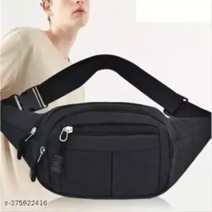 unisex-black-waist-bag